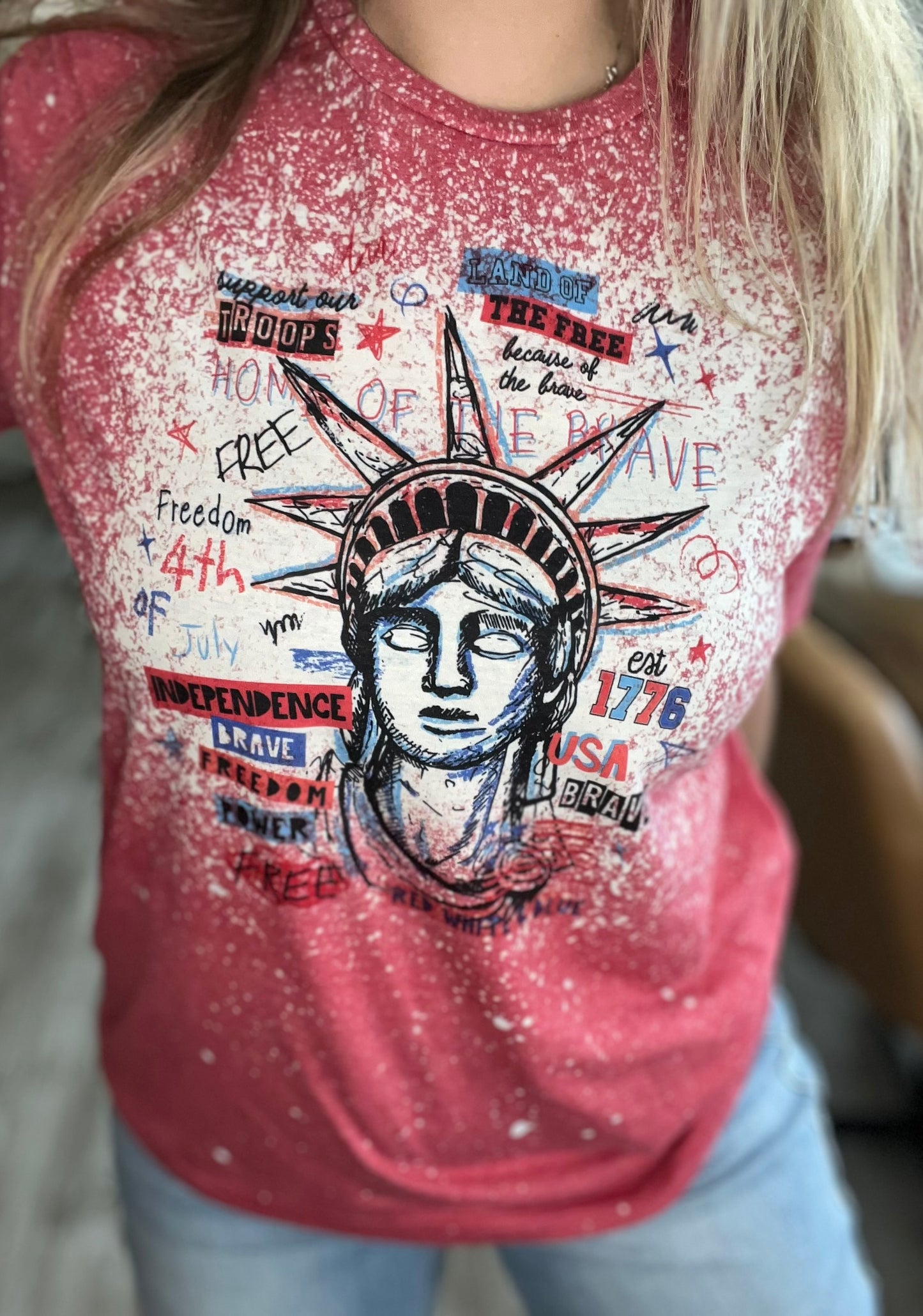 Lady Liberty Graffiti π½