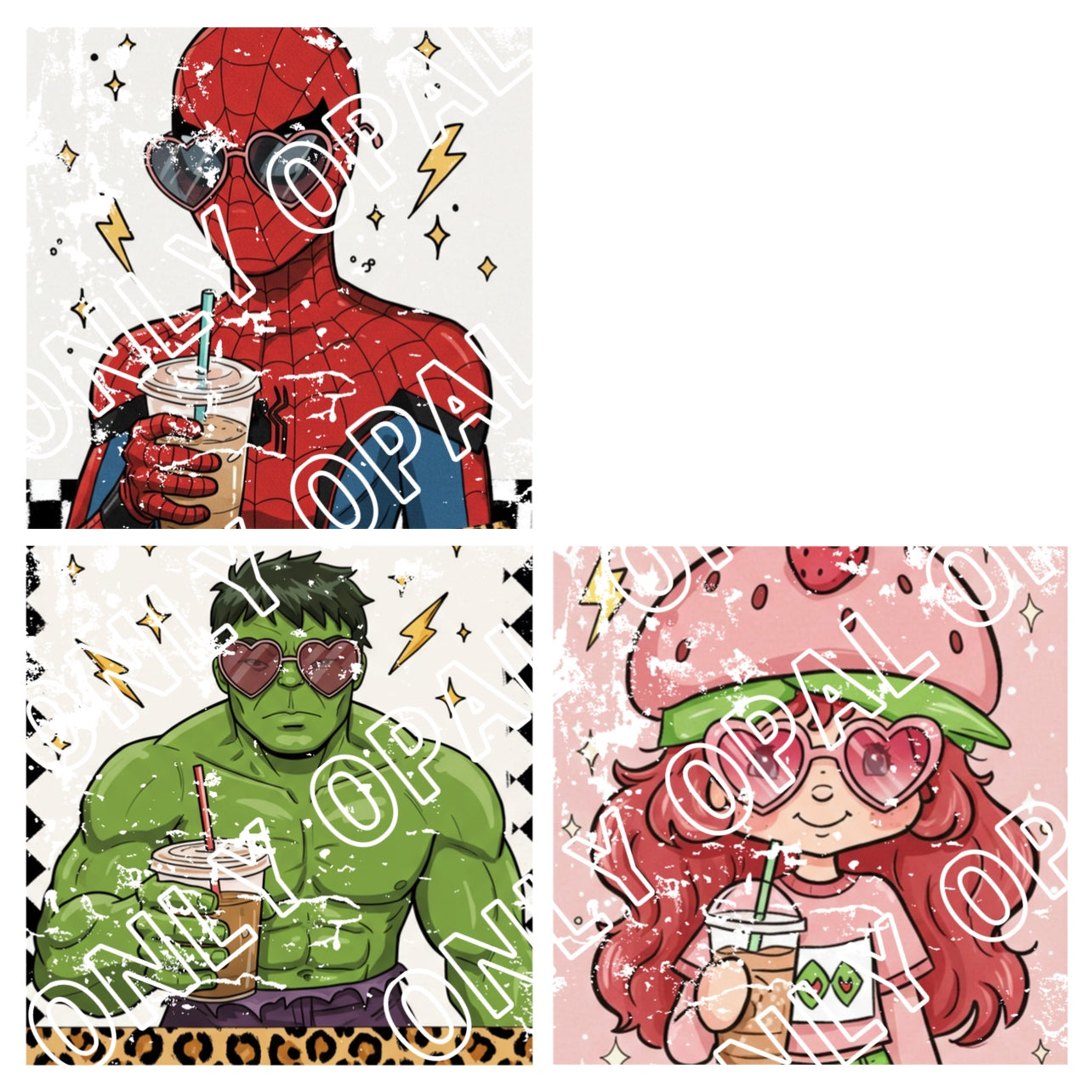 Coffee Cartoon Characters