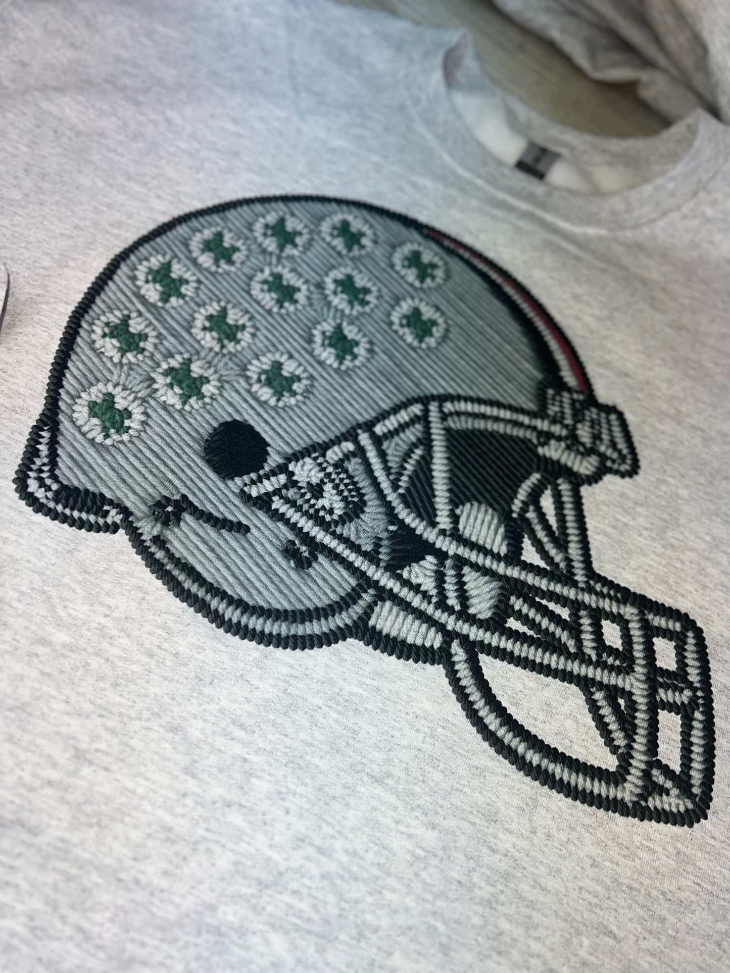 Bucks Faux Embroidered Helmet