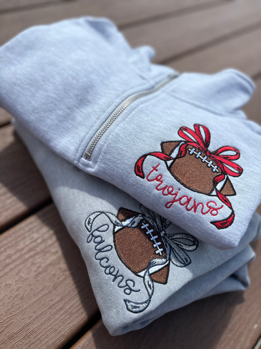 Embroidered Sport Bow