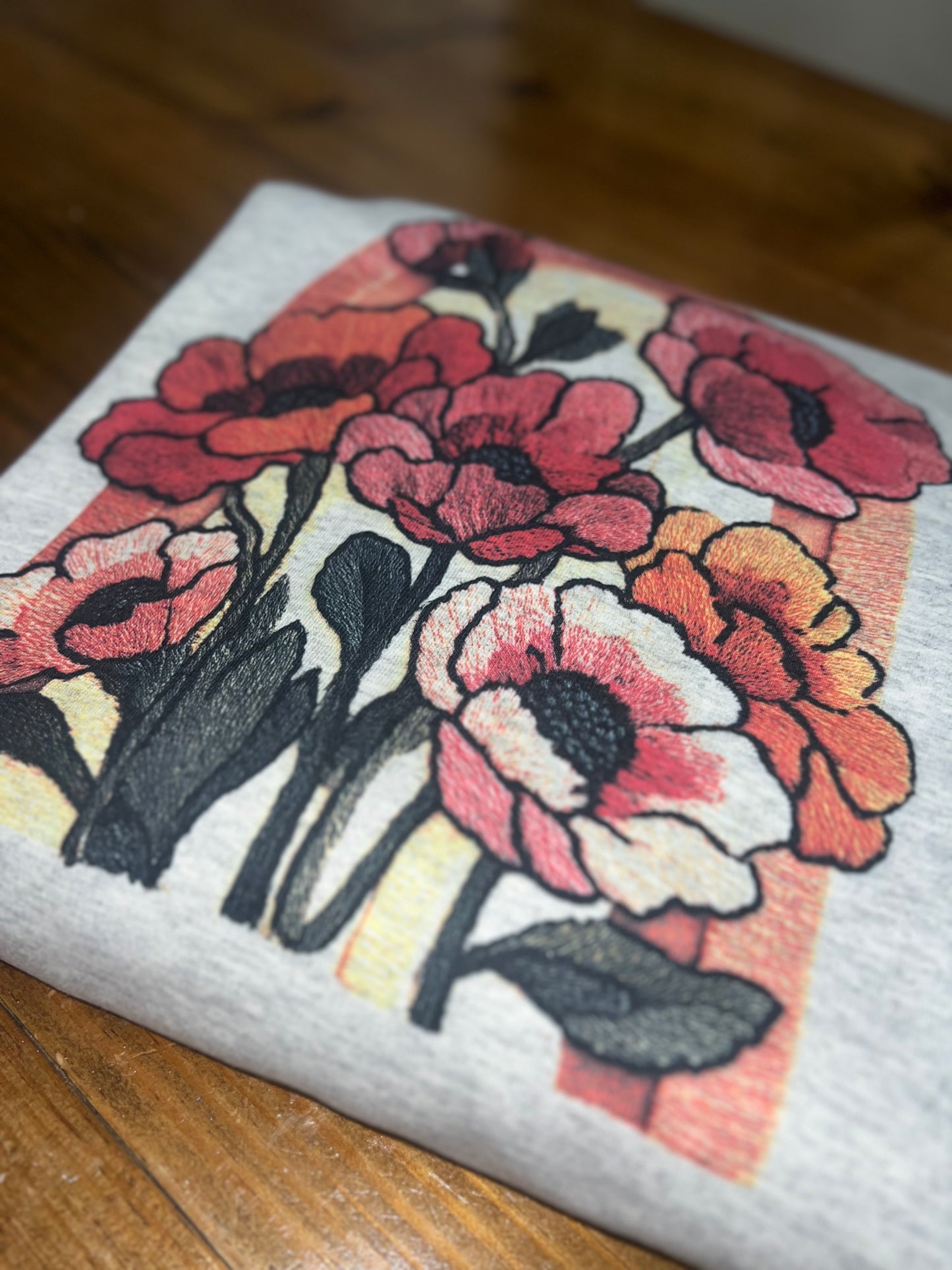 Faux Chenille Spring Flowers