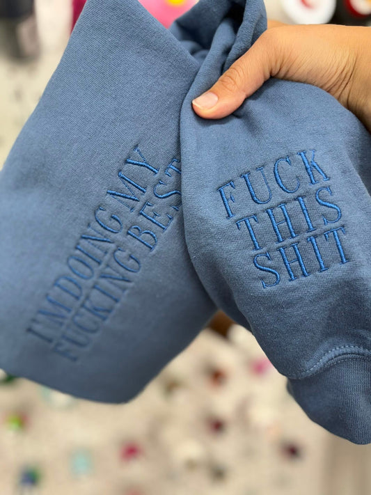 Iโm Doing My F*cking Best