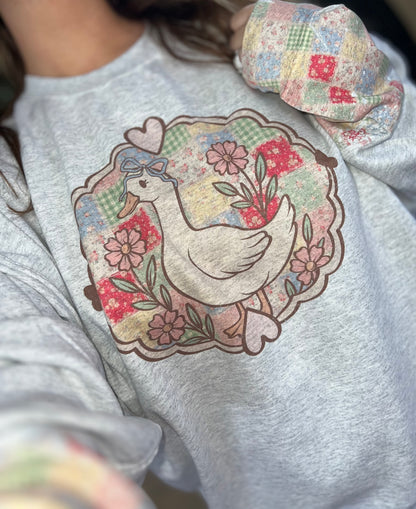 Quilted Goose With Cuffs