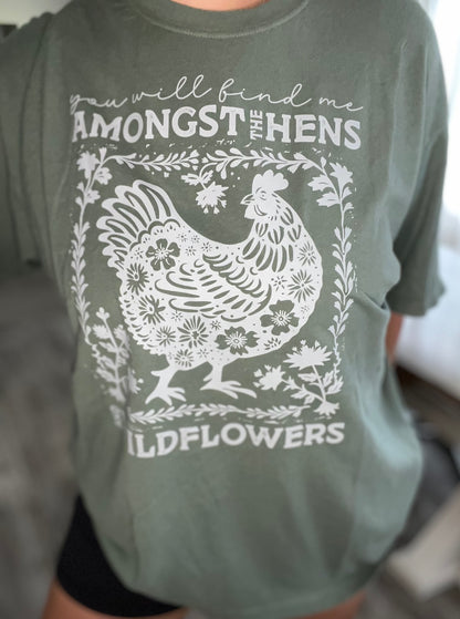 Hens & Wildflowers