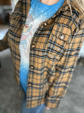 Load image into Gallery viewer, Camel Plaid Shacket
