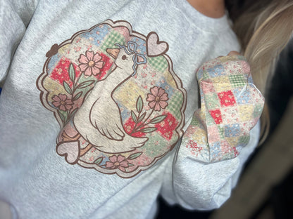 Quilted Goose With Cuffs