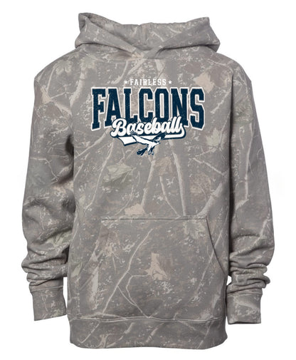 Falcons Baseball Camo Hoodie