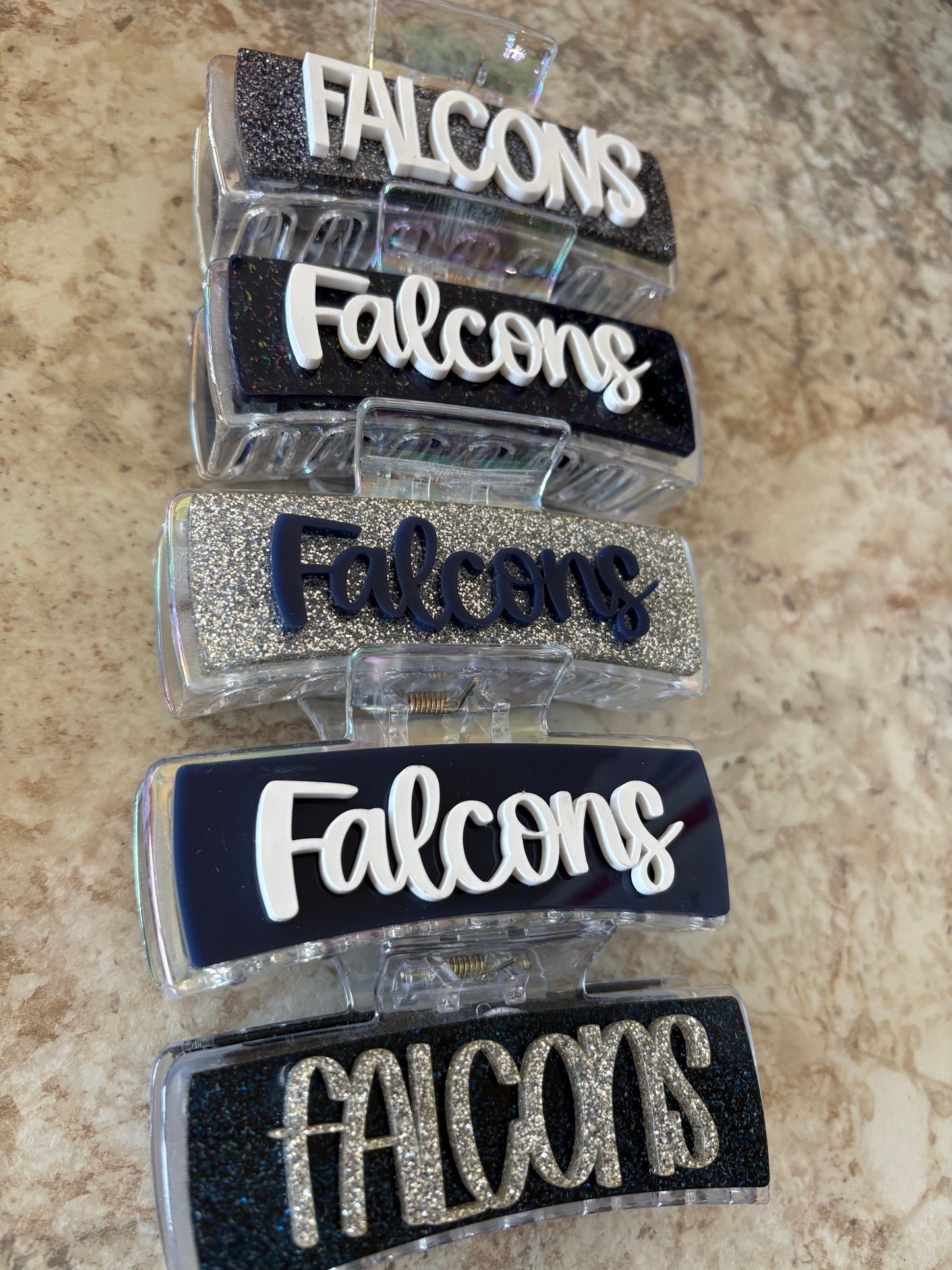 Custom Double Sided Claw Clip