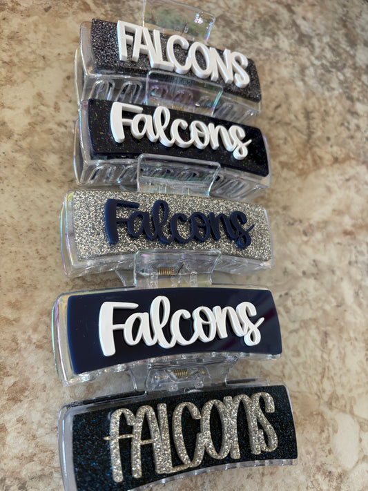 Custom Double Sided Claw Clip