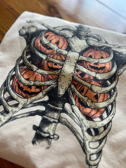 Ribcage Pumpkins