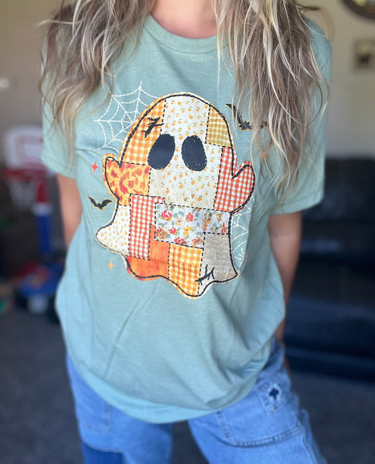 Patchwork Ghost Tee
