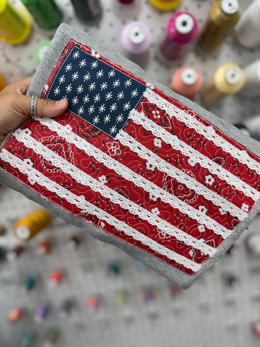 Embroidered Flag