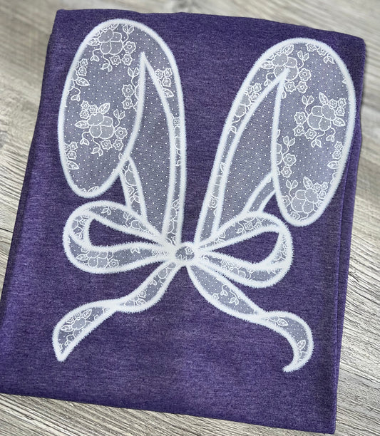 Lace Bunny Bow