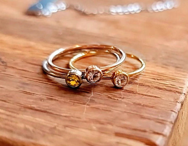 Birthstone Rings