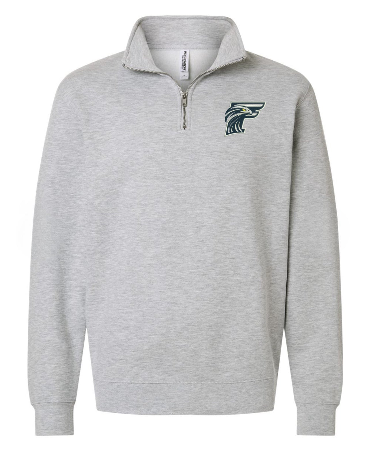 Embroidered Pocket Quarter Zip