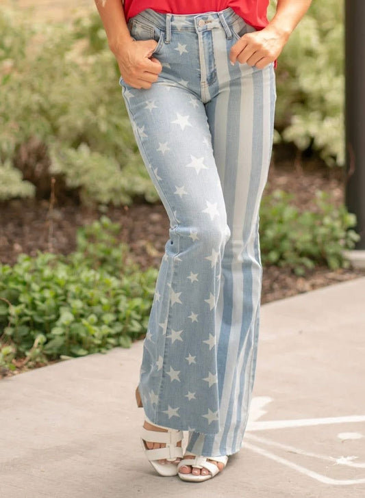 Star Spangled Judy Blue Jean