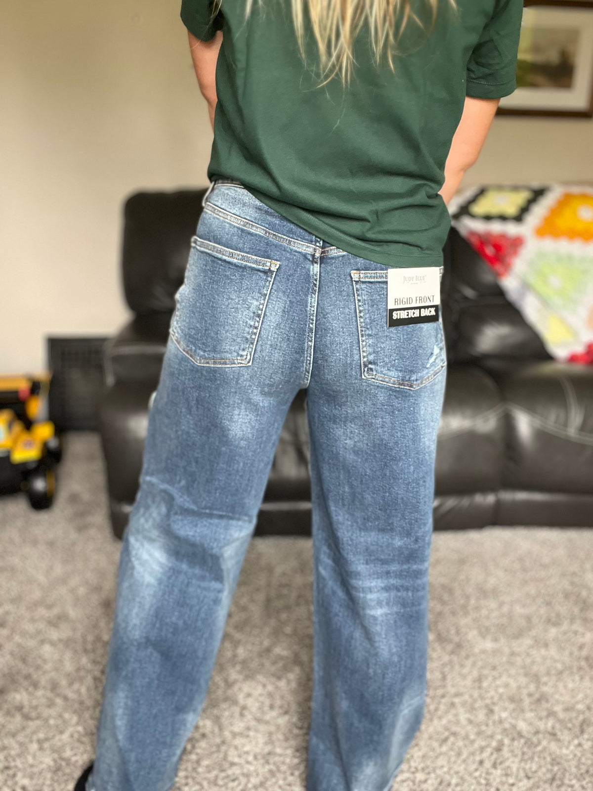 Hallie Judy Blue Jeans