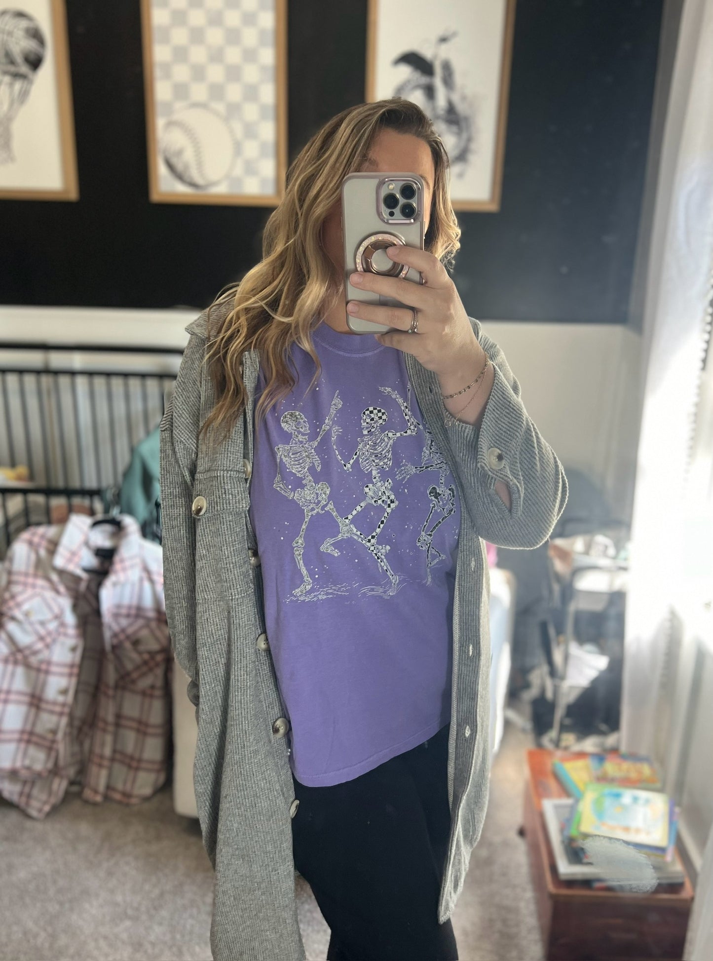 Oversized Ribbed Long Shacket with POCKETS