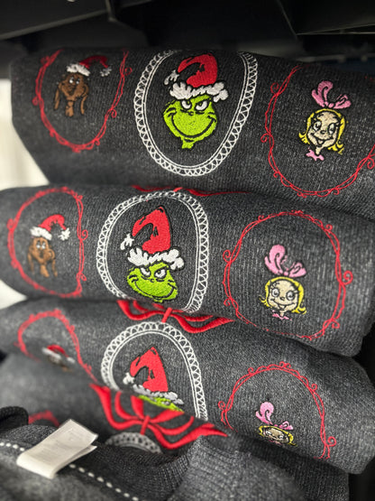 G R I N C H Frames Sweater