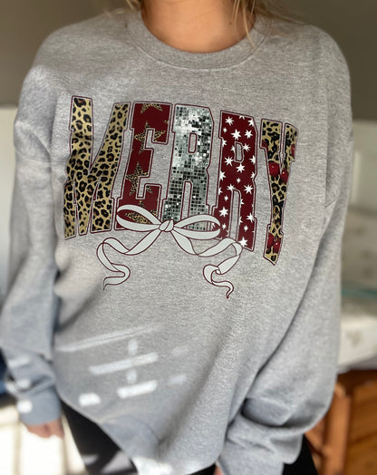 Merry Christmas / Santa - REVERSIBLE