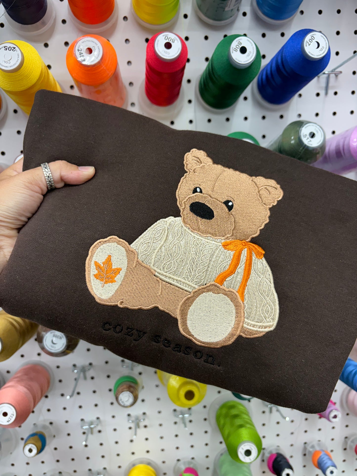 Cozy Season Bear 🧸