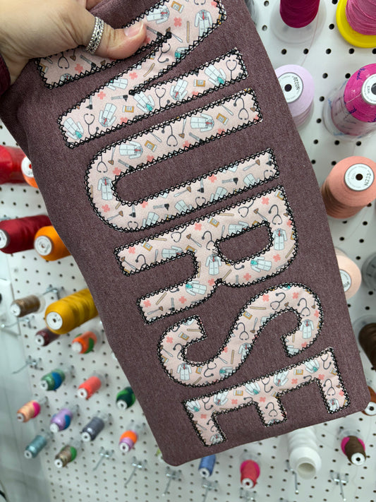 Nurse Embroidered Appliqué 🩺