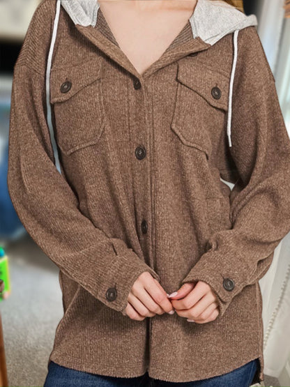 Oversized Ribbed Shacket