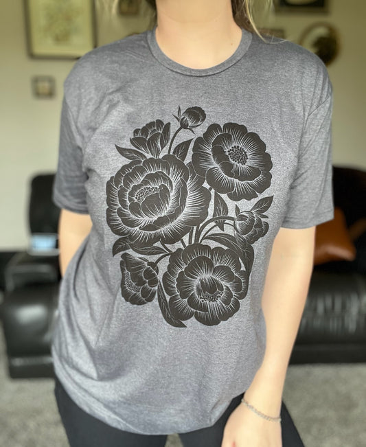 Tone On Tone Flowers