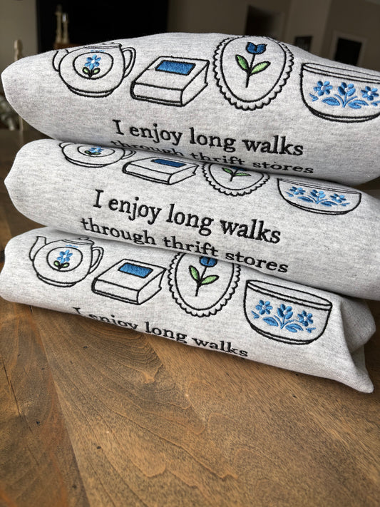Long Walks Through The Thrift Store