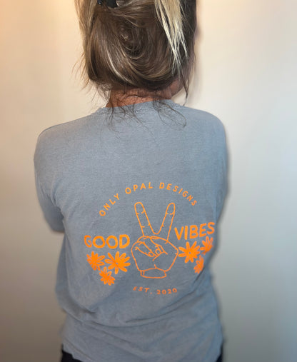 Only Opal - Good Vibes Oversized Tee ✌🏽